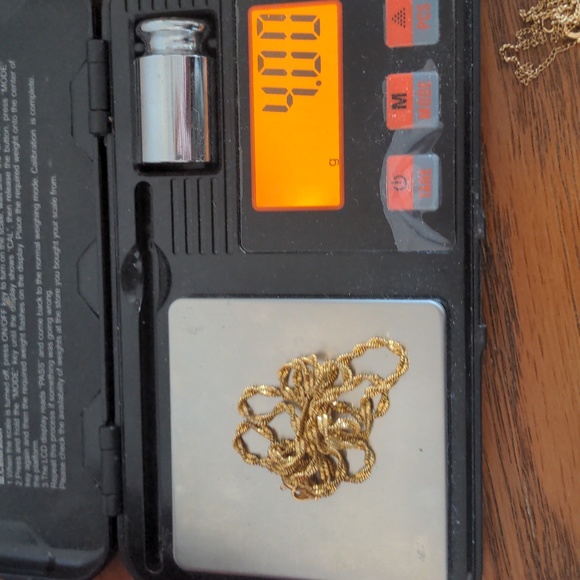 18K Yellow Gold Rope Chain - Picture 5 of 5